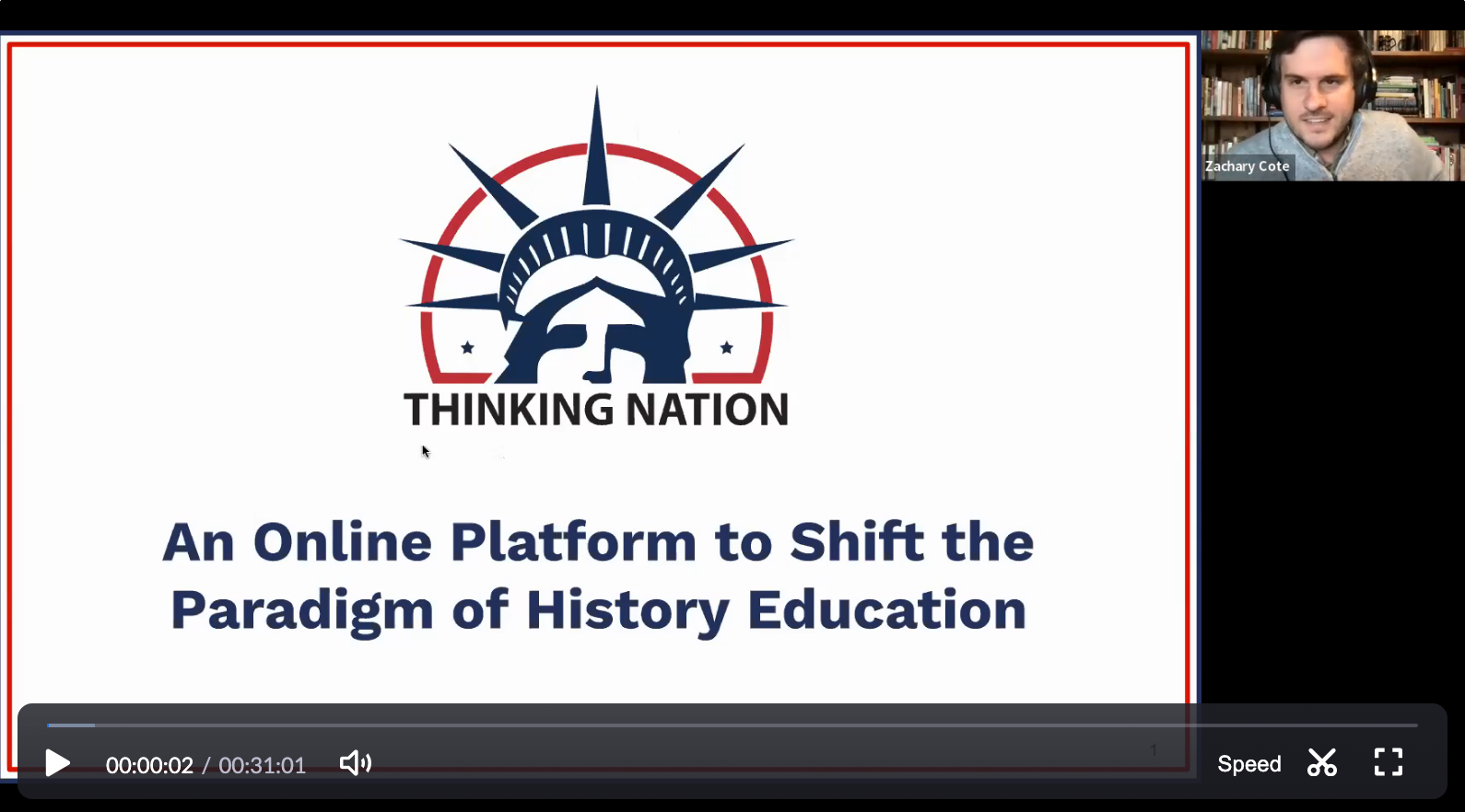 Thinking Nation's First Webinar - Thinking Nation